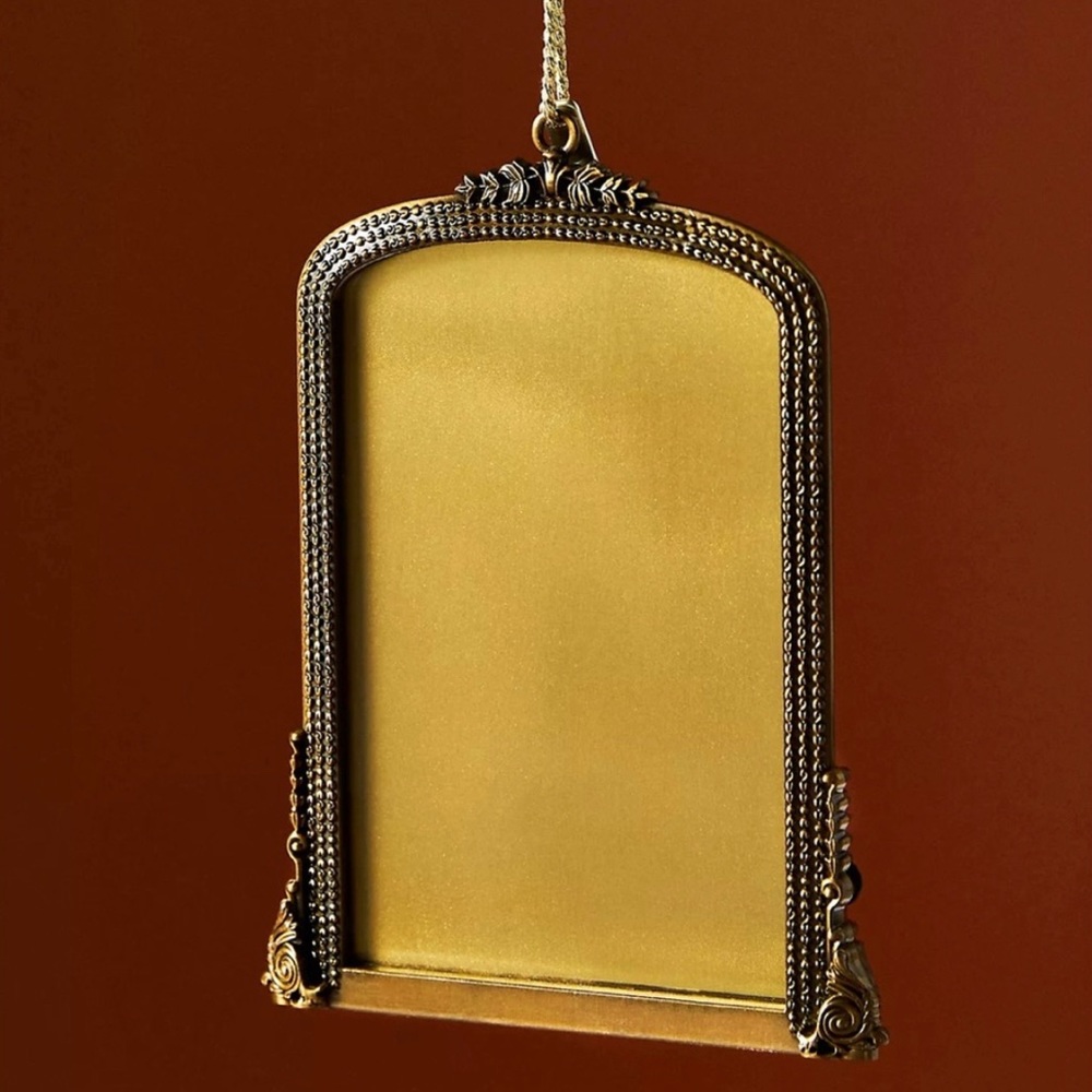NWT Anthropologie Gleaming Primrose Picture Frame Ornament
